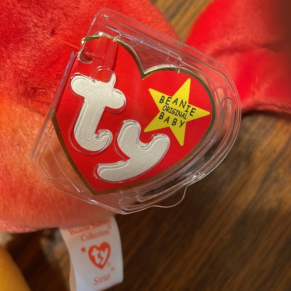 Strut the rooster small ty beanie baby in excellent cod condition tag protected - Picture 5 of 6